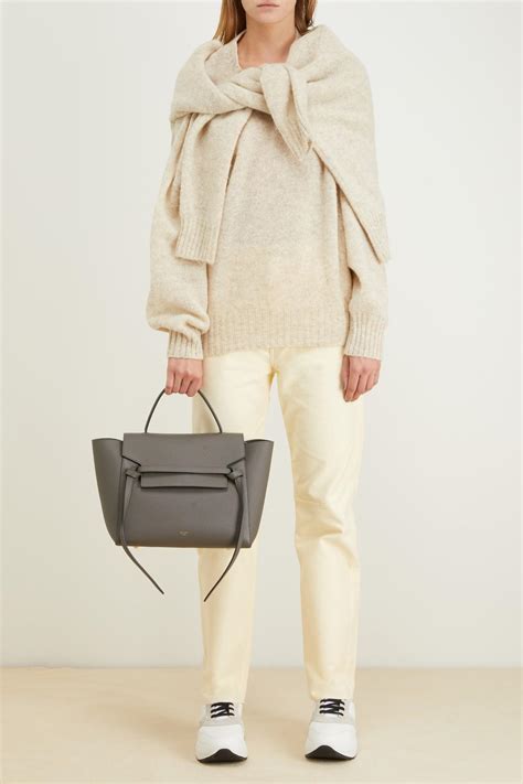 celine belt bag grey mini|celine mini crossbody bag.